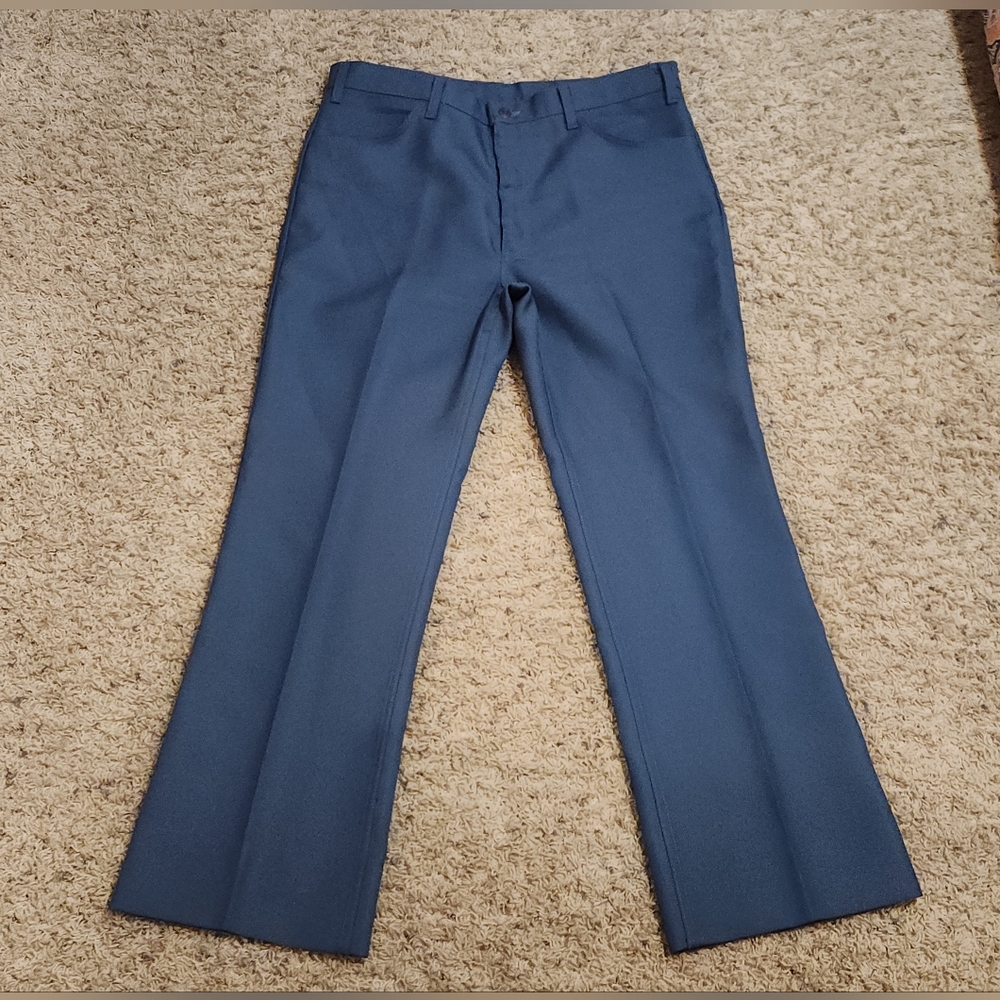 Vintage Levi's Pants Slate Blue Work Pants/Dress Pant 36x29.5 (tag 38) short